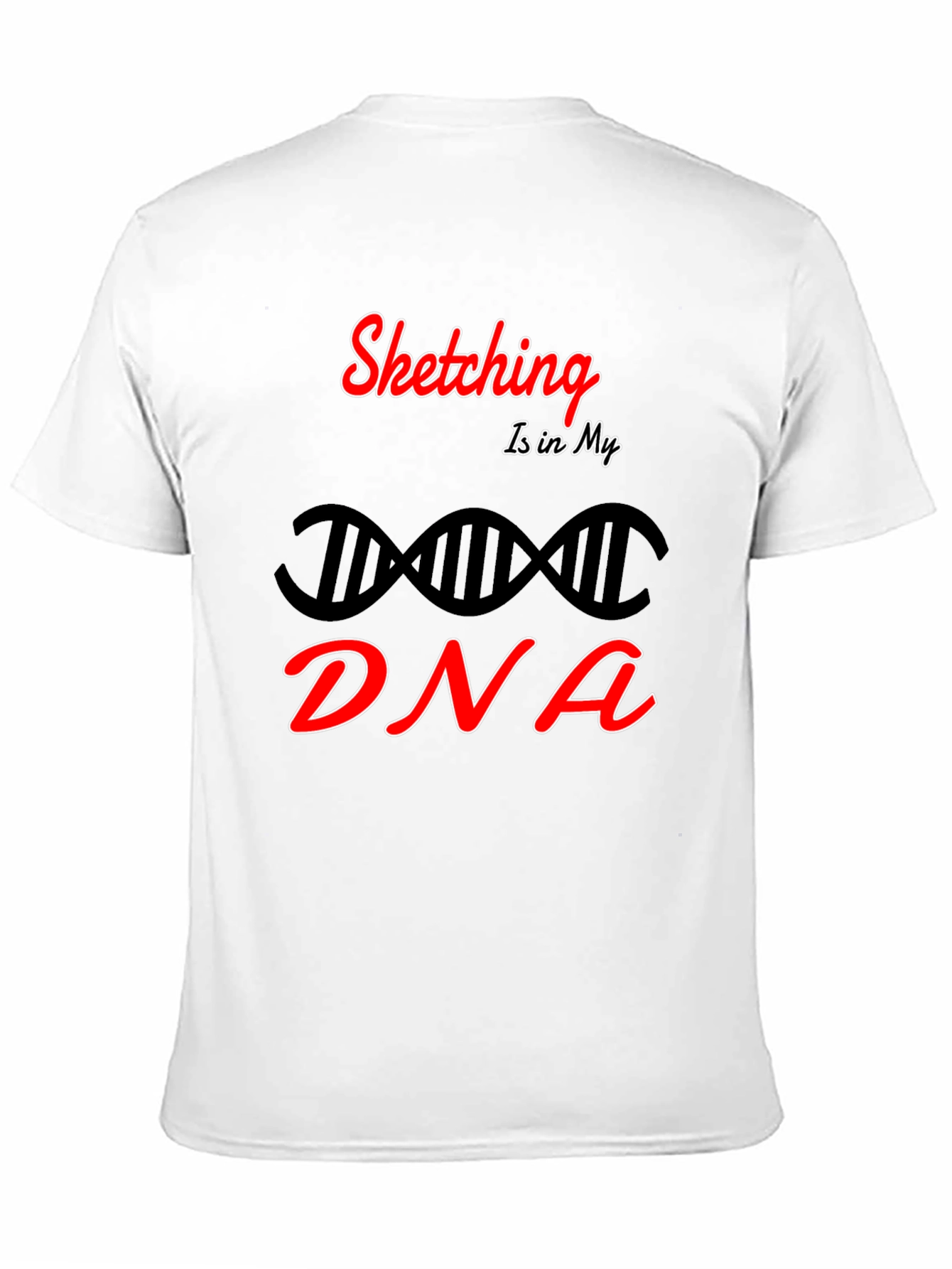 Sketching DNA T-Shirt - Artist Apparel
