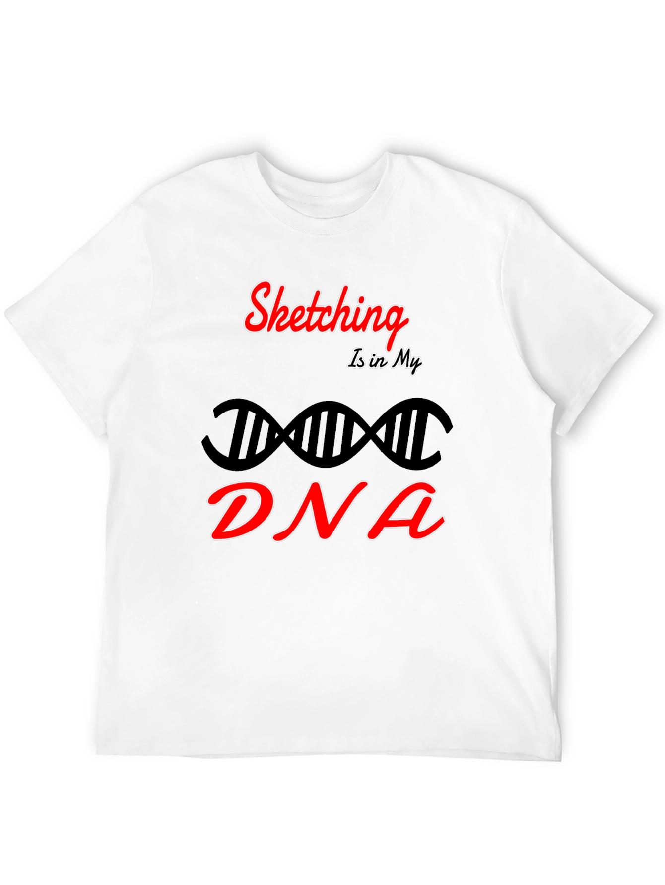 Sketching DNA T-Shirt - Artist Apparel