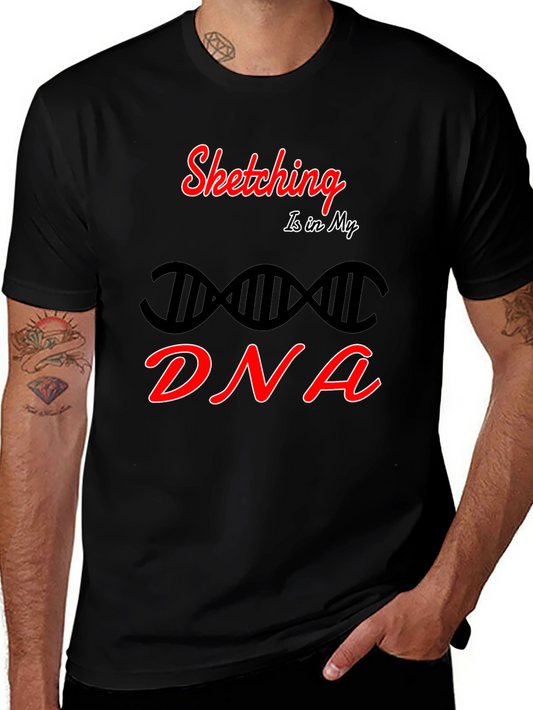 Sketching DNA T-Shirt - Artist Apparel