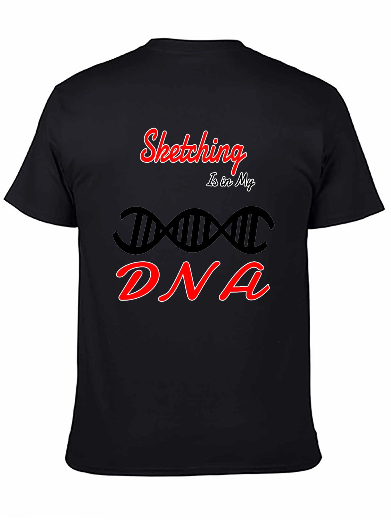 Sketching DNA T-Shirt - Artist Apparel