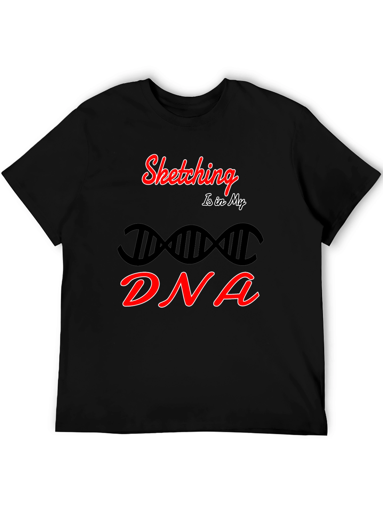 Sketching DNA T-Shirt - Artist Apparel