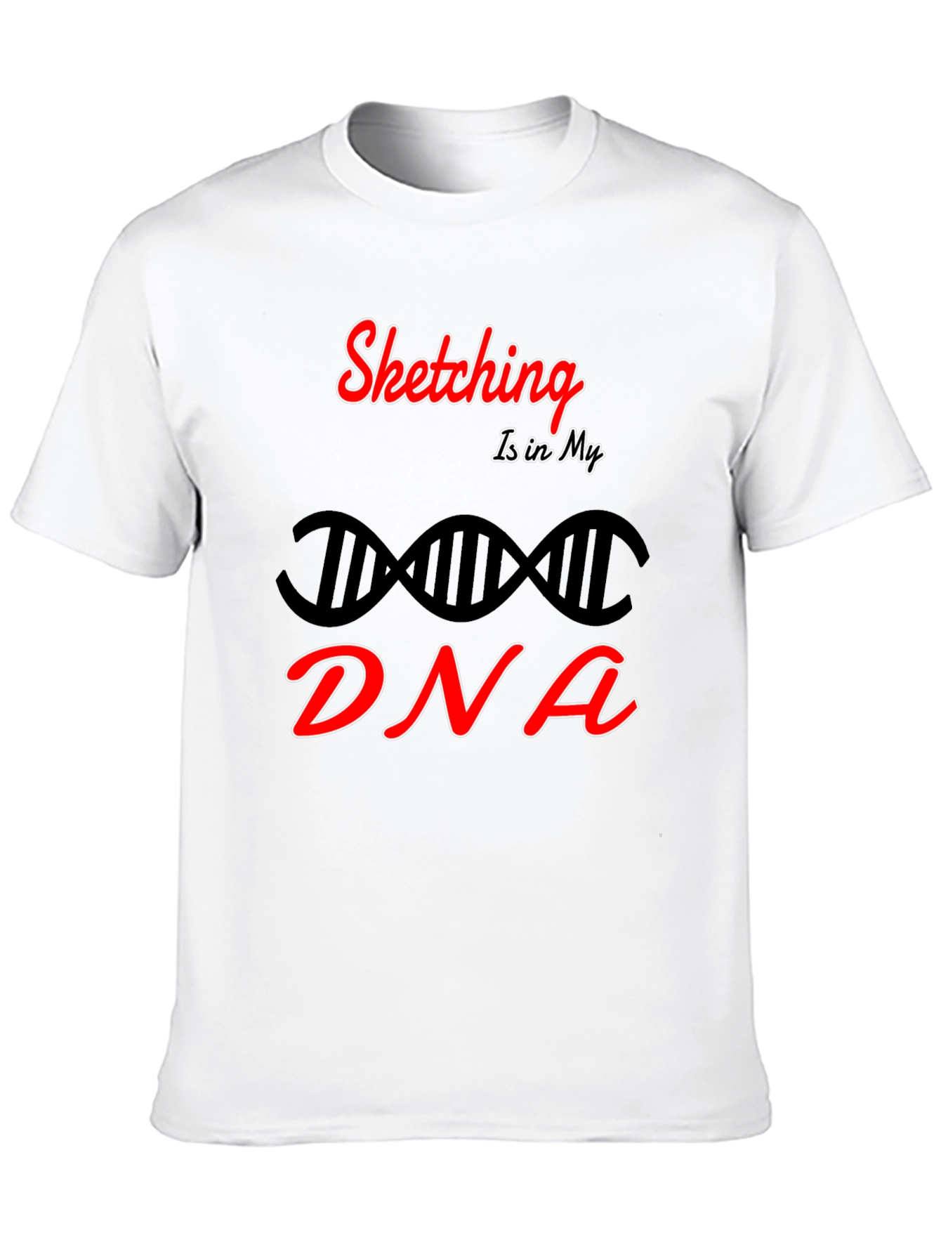 Sketching DNA T-Shirt - Artist Apparel