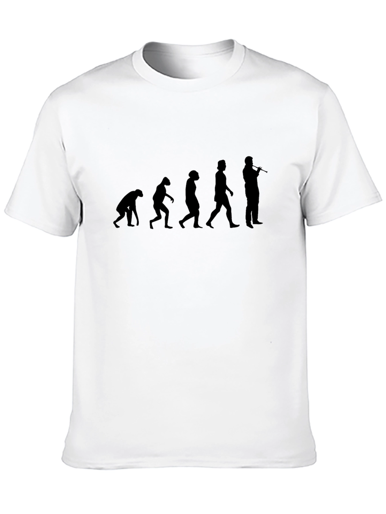 Evolution of Music Black T-Shirt
