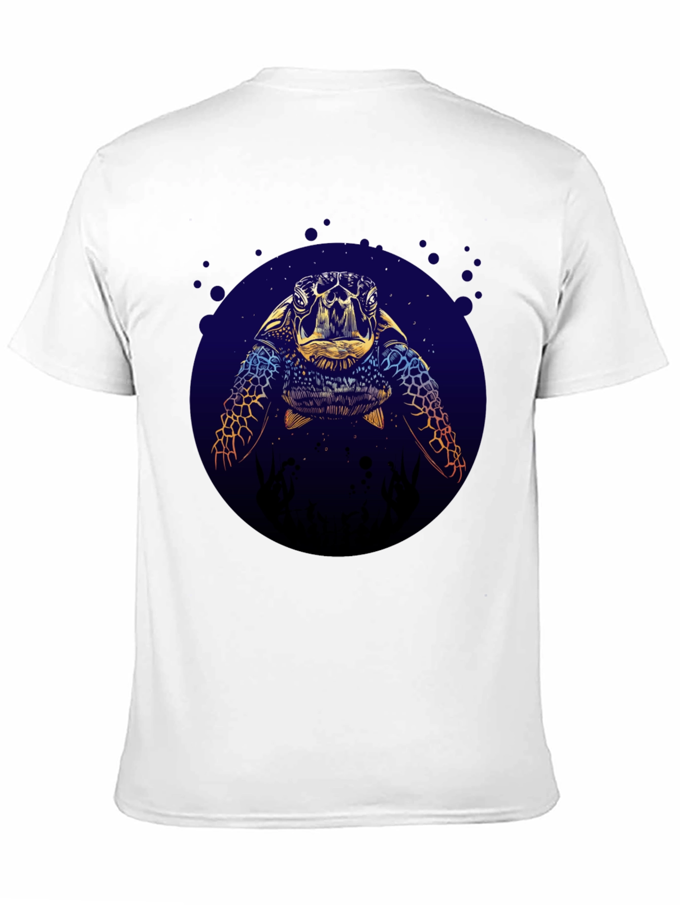 Sea Turtle Graphic Tee - Ocean Lovers Black T-Shirt