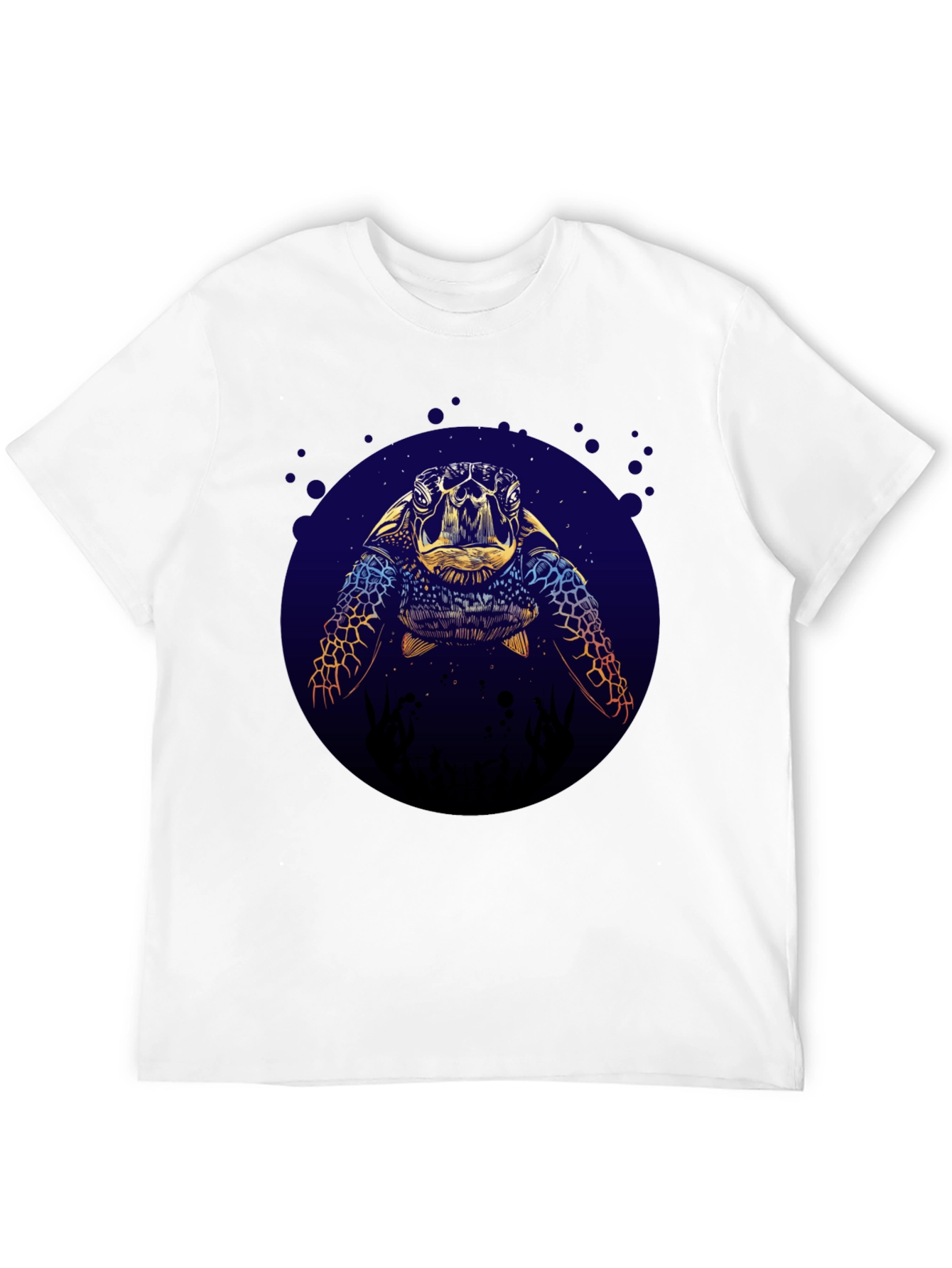 Sea Turtle Graphic Tee - Ocean Lovers Black T-Shirt