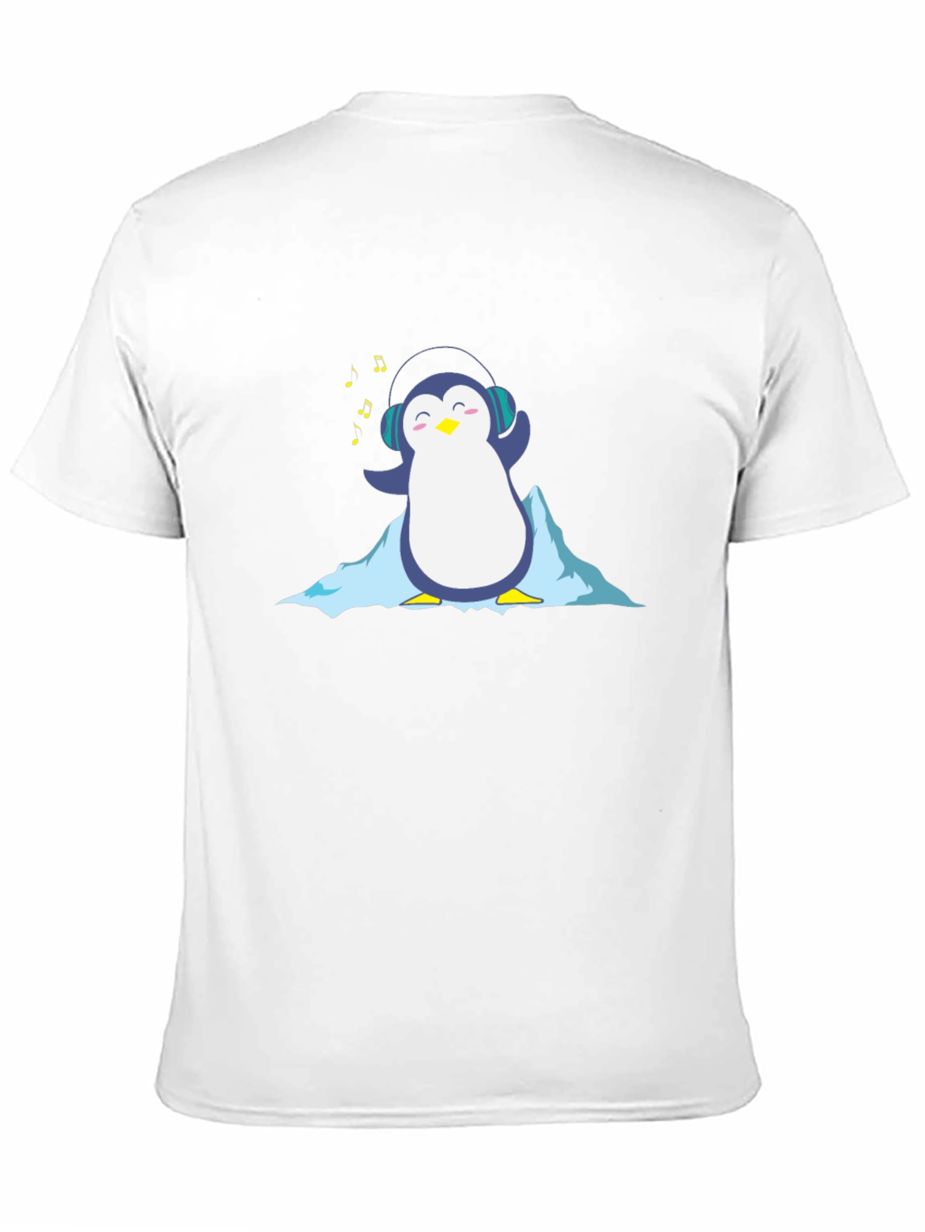 Cool Penguin Music Lover T-Shirt
