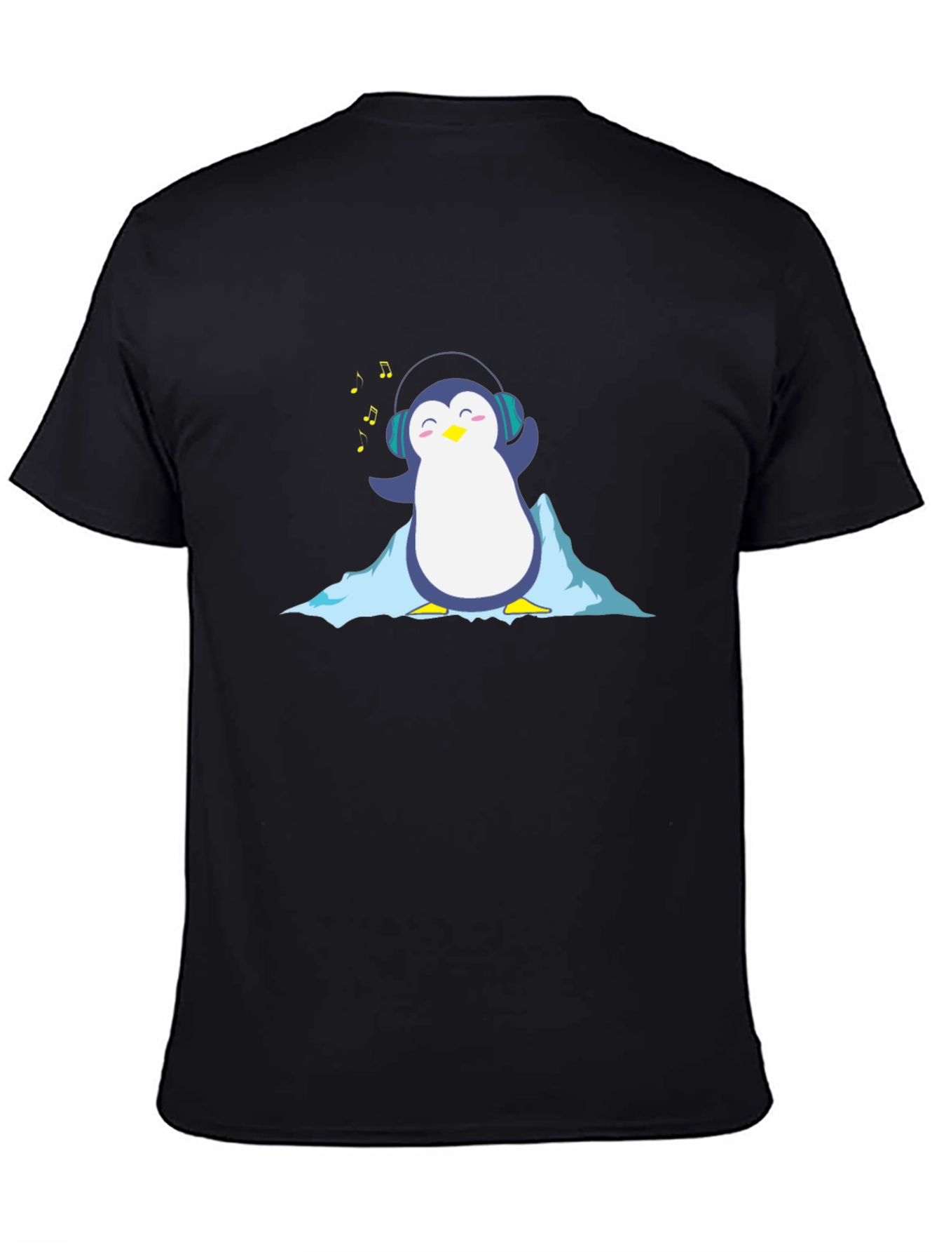 Cool Penguin Music Lover T-Shirt