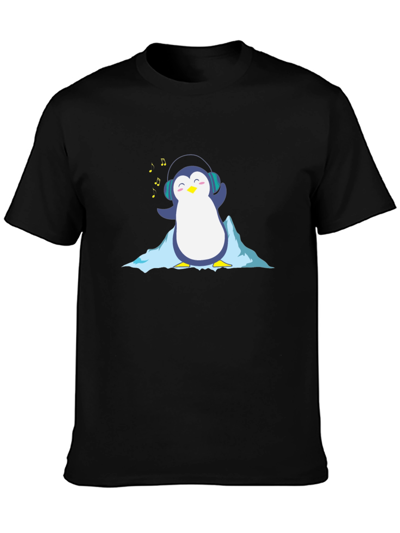 Cool Penguin Music Lover T-Shirt