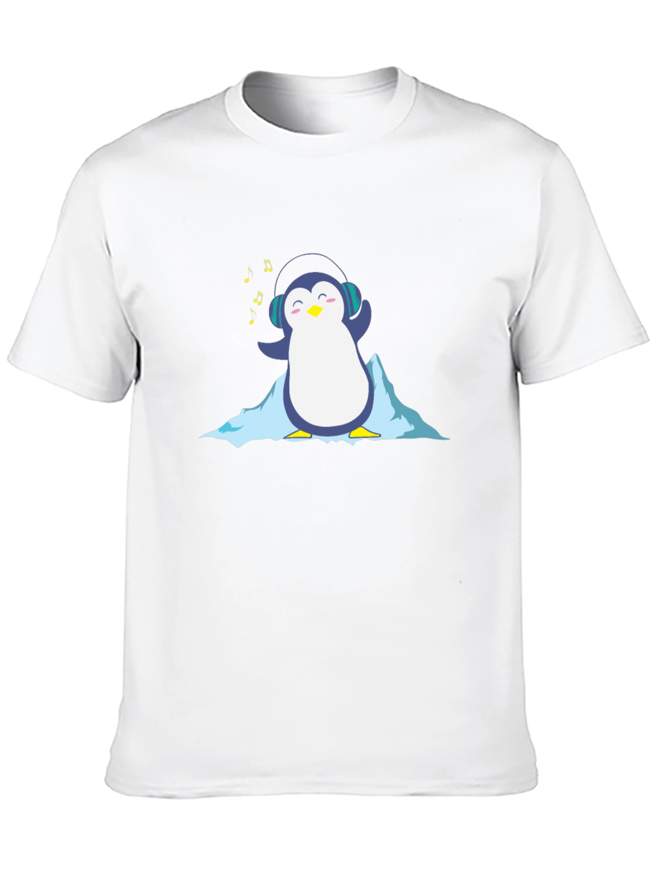 Cool Penguin Music Lover T-Shirt