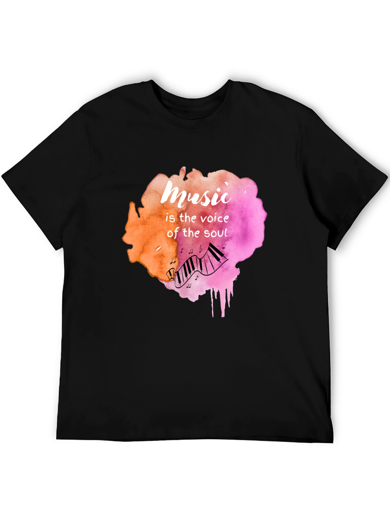Music is the Voice of the Soul Graphic Tee