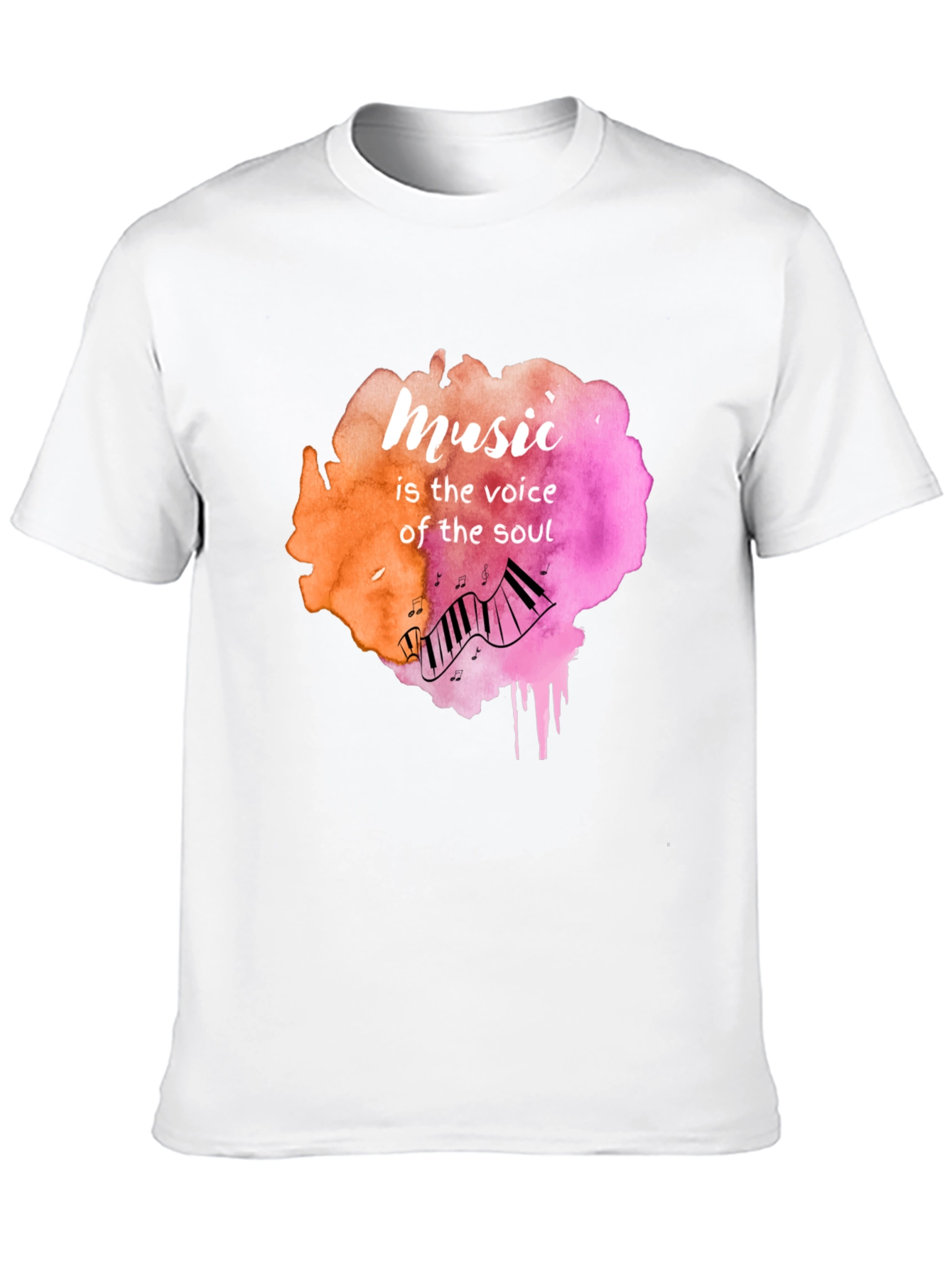 Music is the Voice of the Soul Graphic Tee