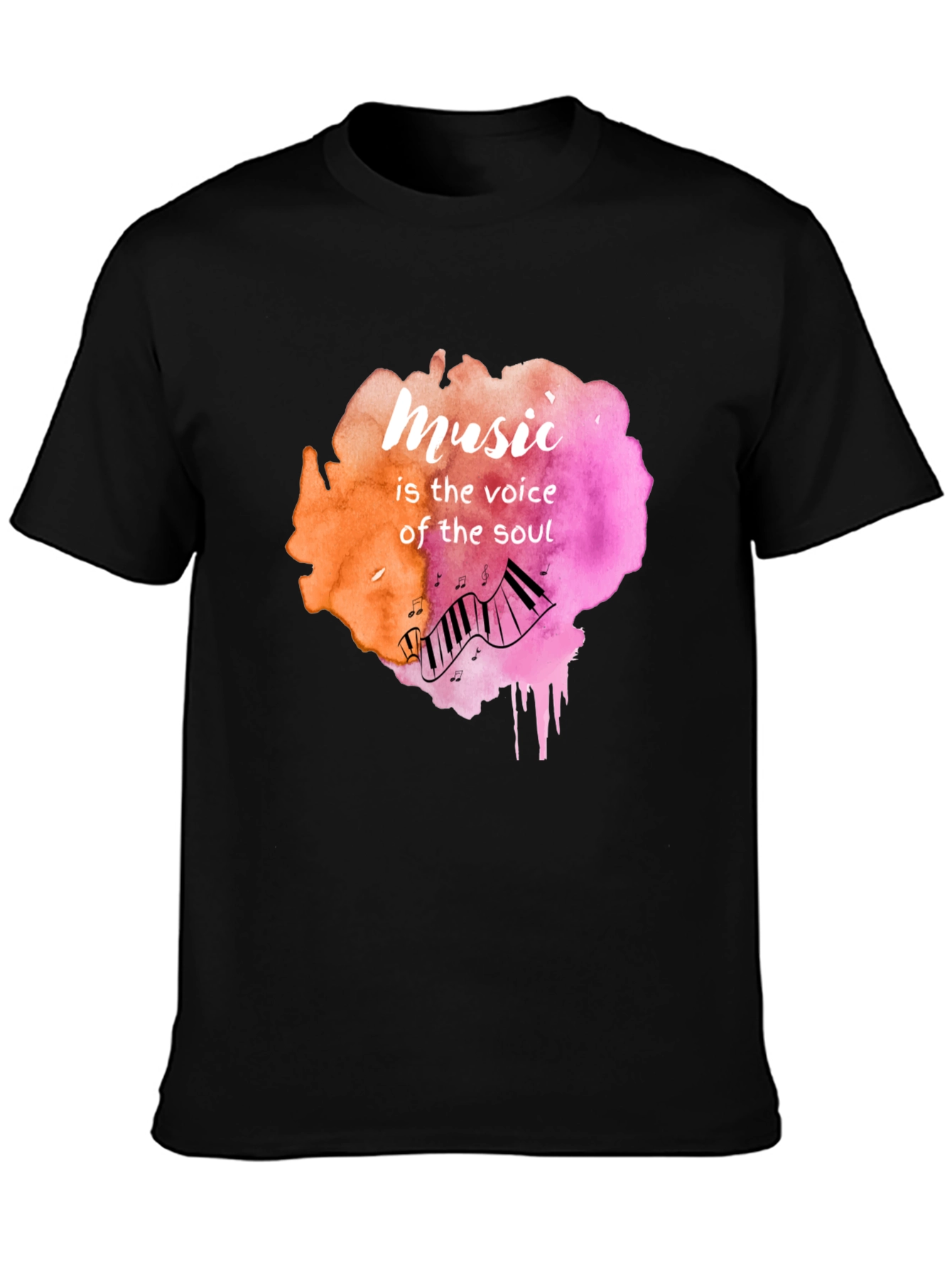 Music is the Voice of the Soul Graphic Tee