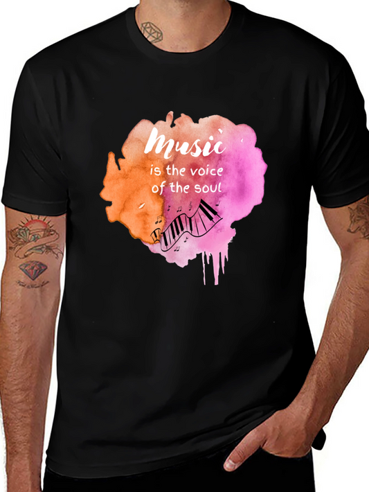 Music is the Voice of the Soul Graphic Tee
