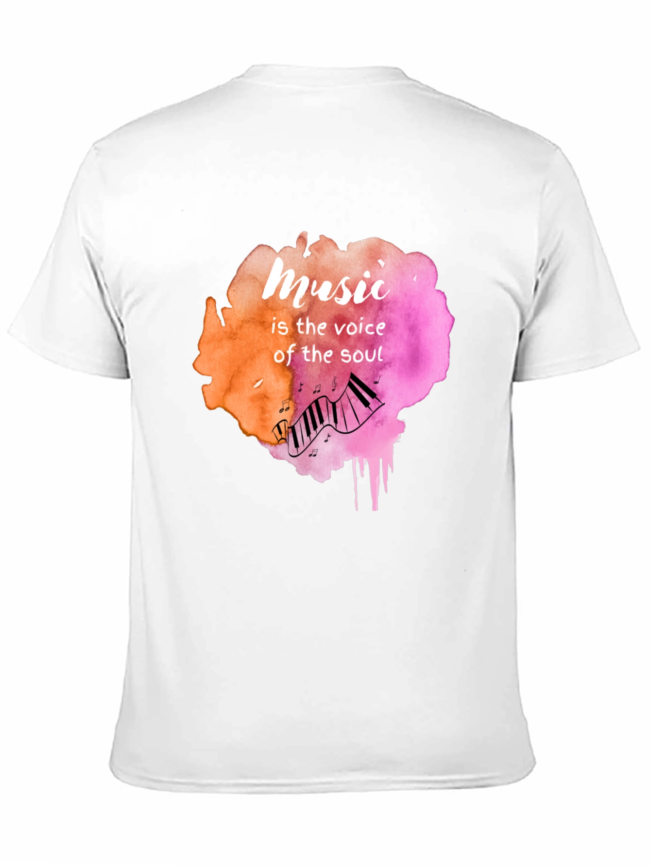 Music is the Voice of the Soul Graphic Tee