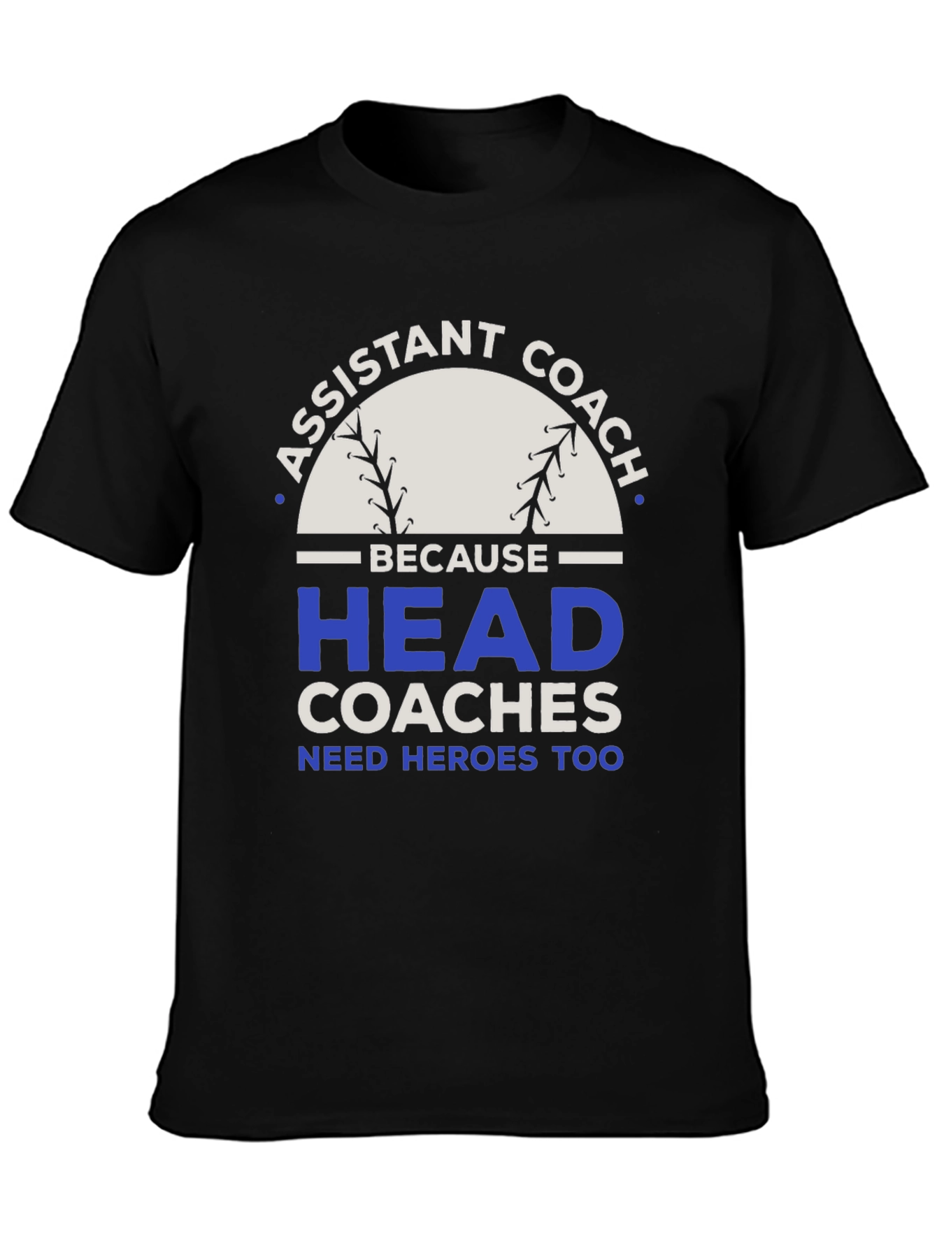 Assistant Coach Baseball Graphic Tee