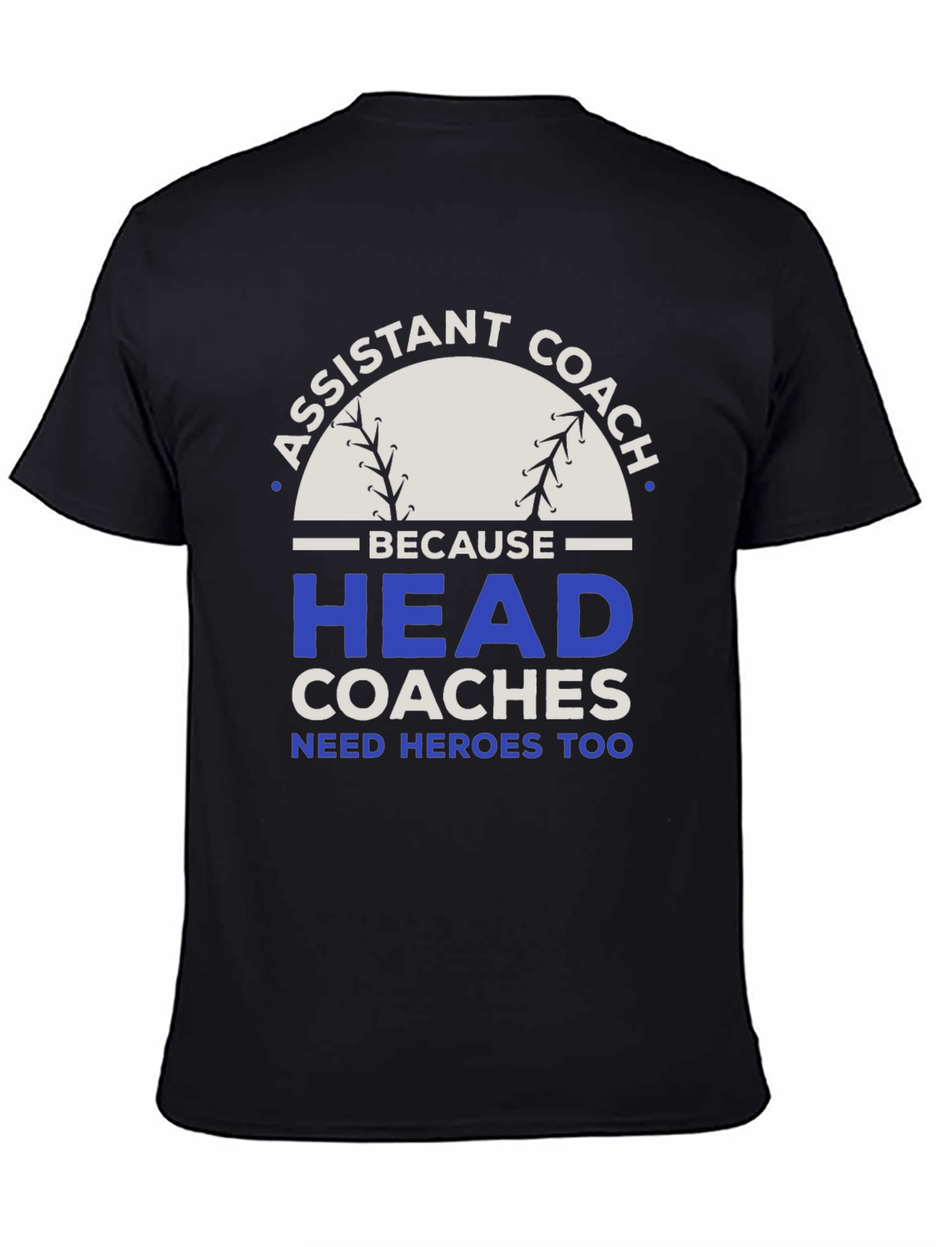 Assistant Coach Baseball Graphic Tee