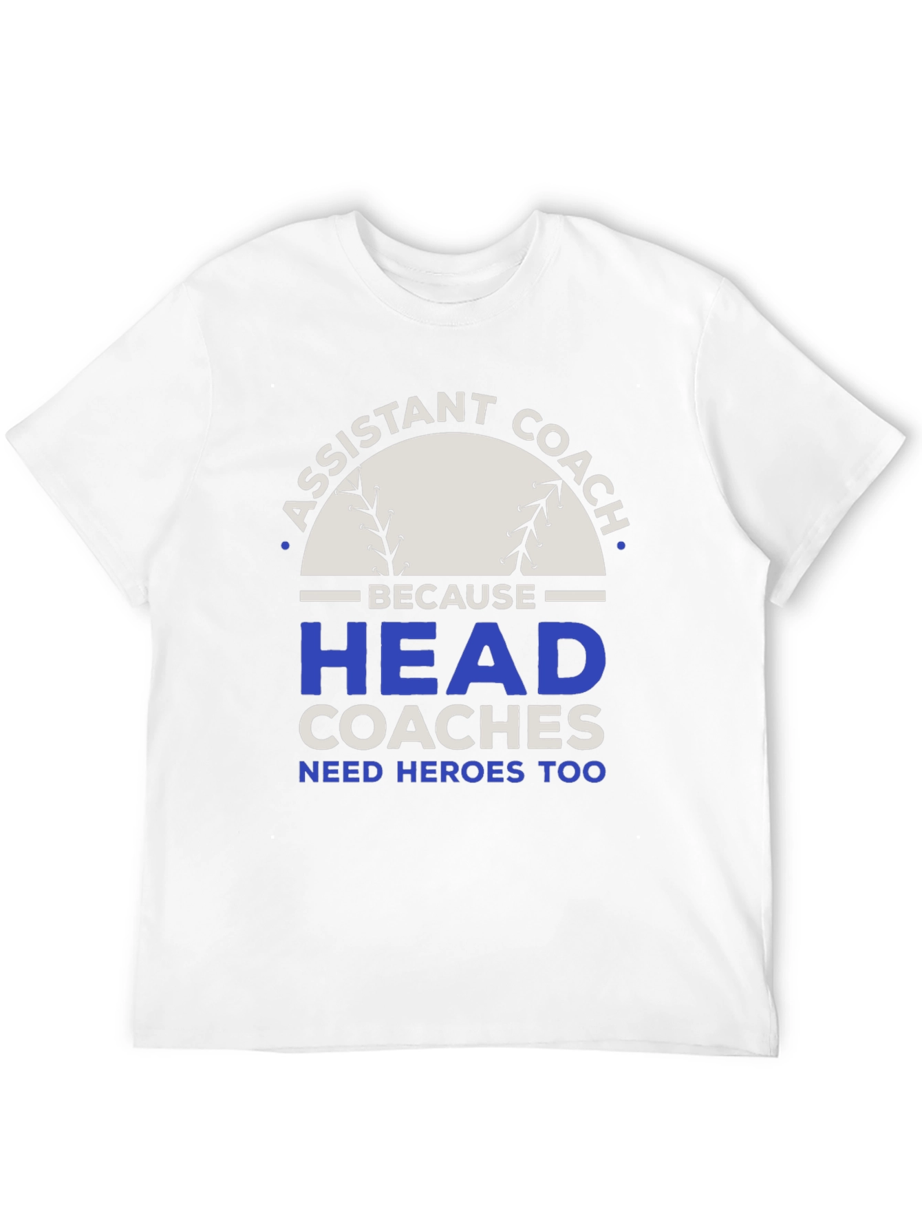 Assistant Coach Baseball Graphic Tee
