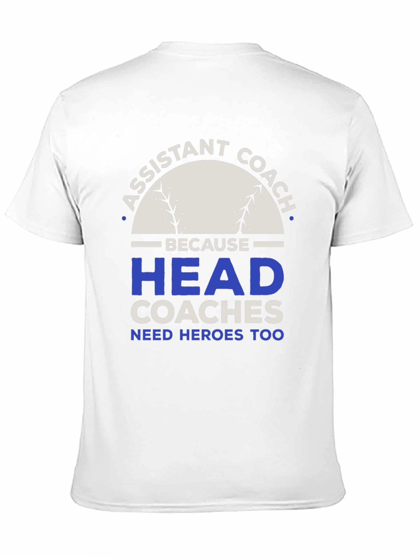 Assistant Coach Baseball Graphic Tee