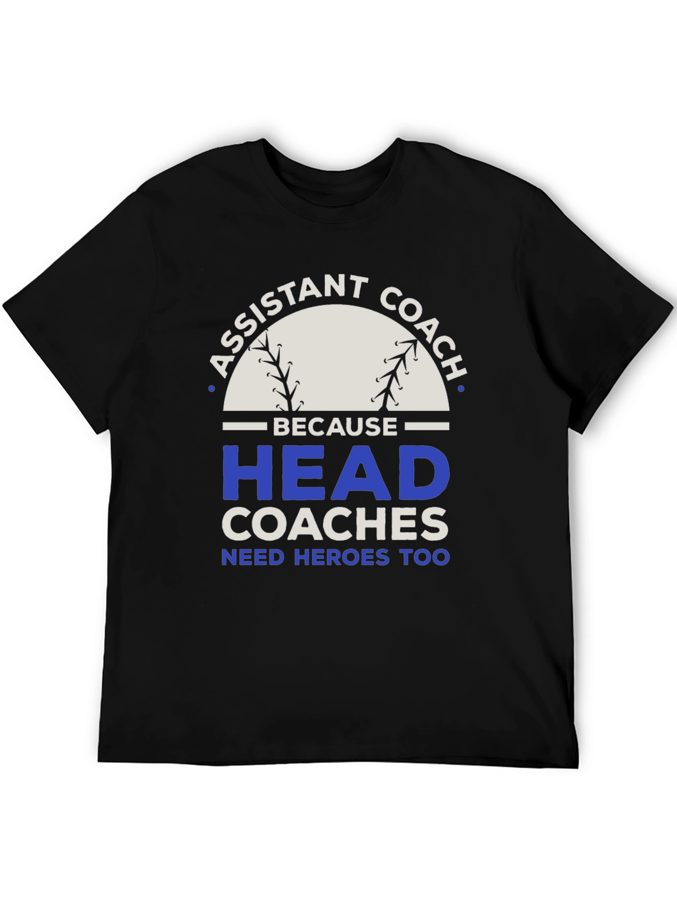 Assistant Coach Baseball Graphic Tee