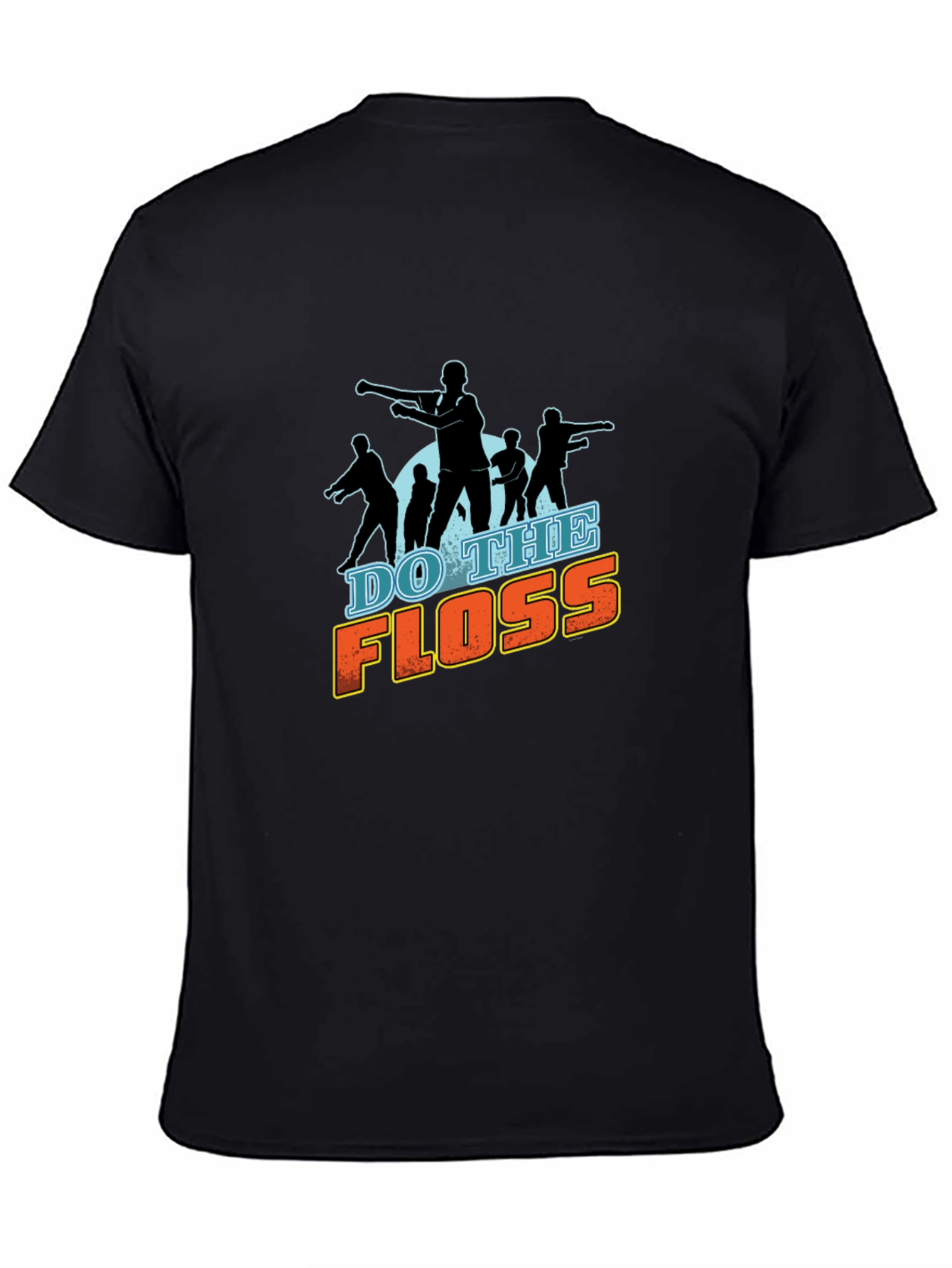 Do the Floss Dance Graphic T-Shirt - Black