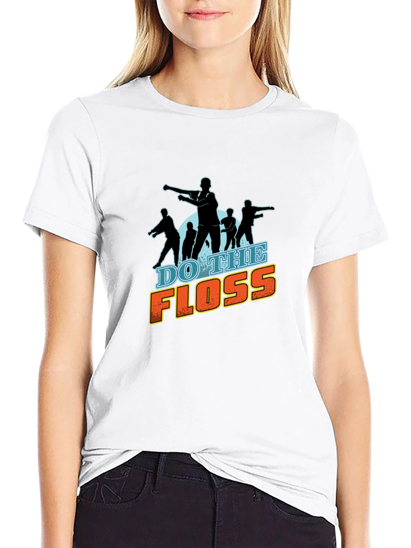 Do the Floss Dance Graphic T-Shirt - Black