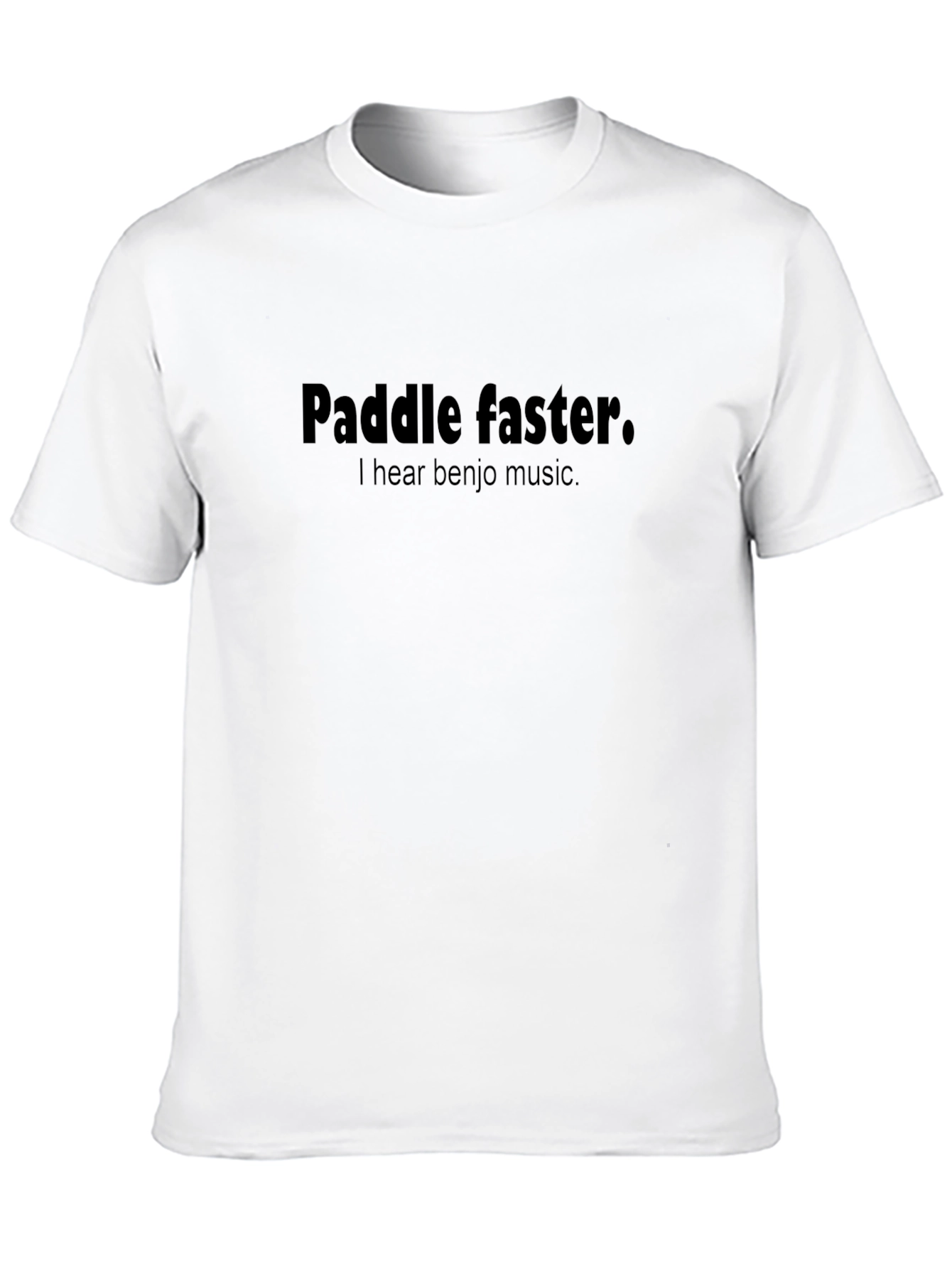 Paddle Faster Banjo Music T-Shirt