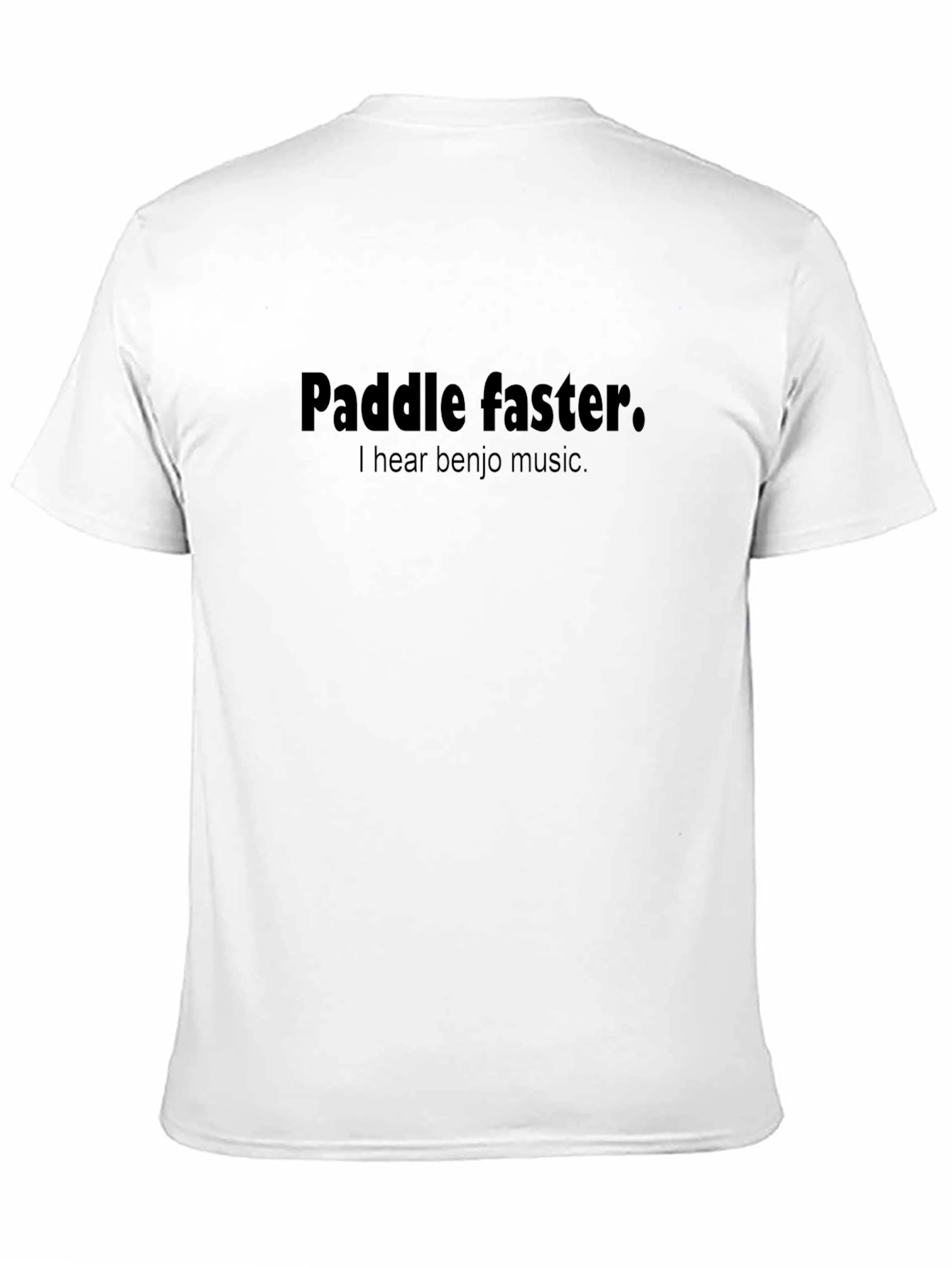 Paddle Faster Banjo Music T-Shirt