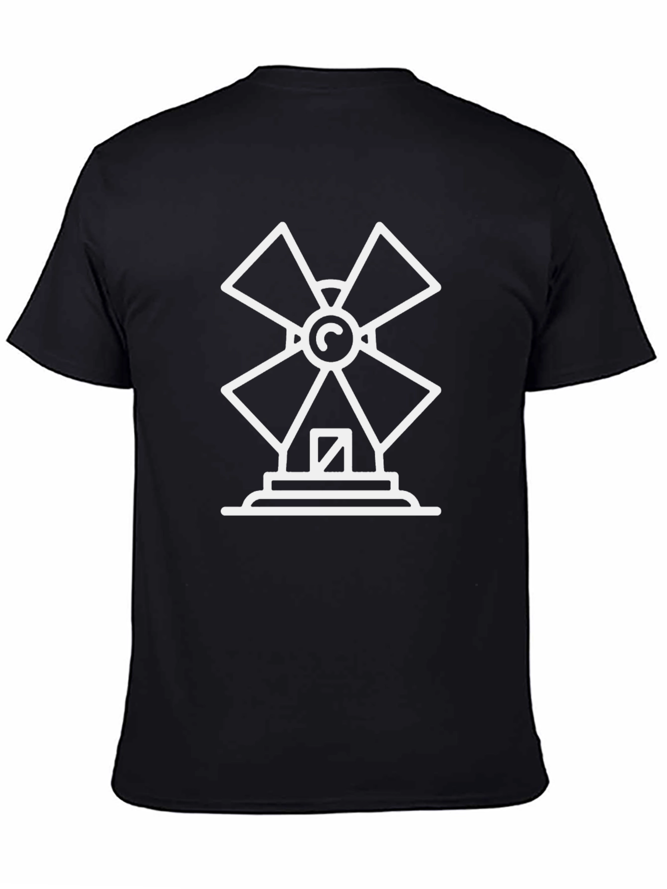 Windmill Graphic Tee - Classic Black T-Shirt