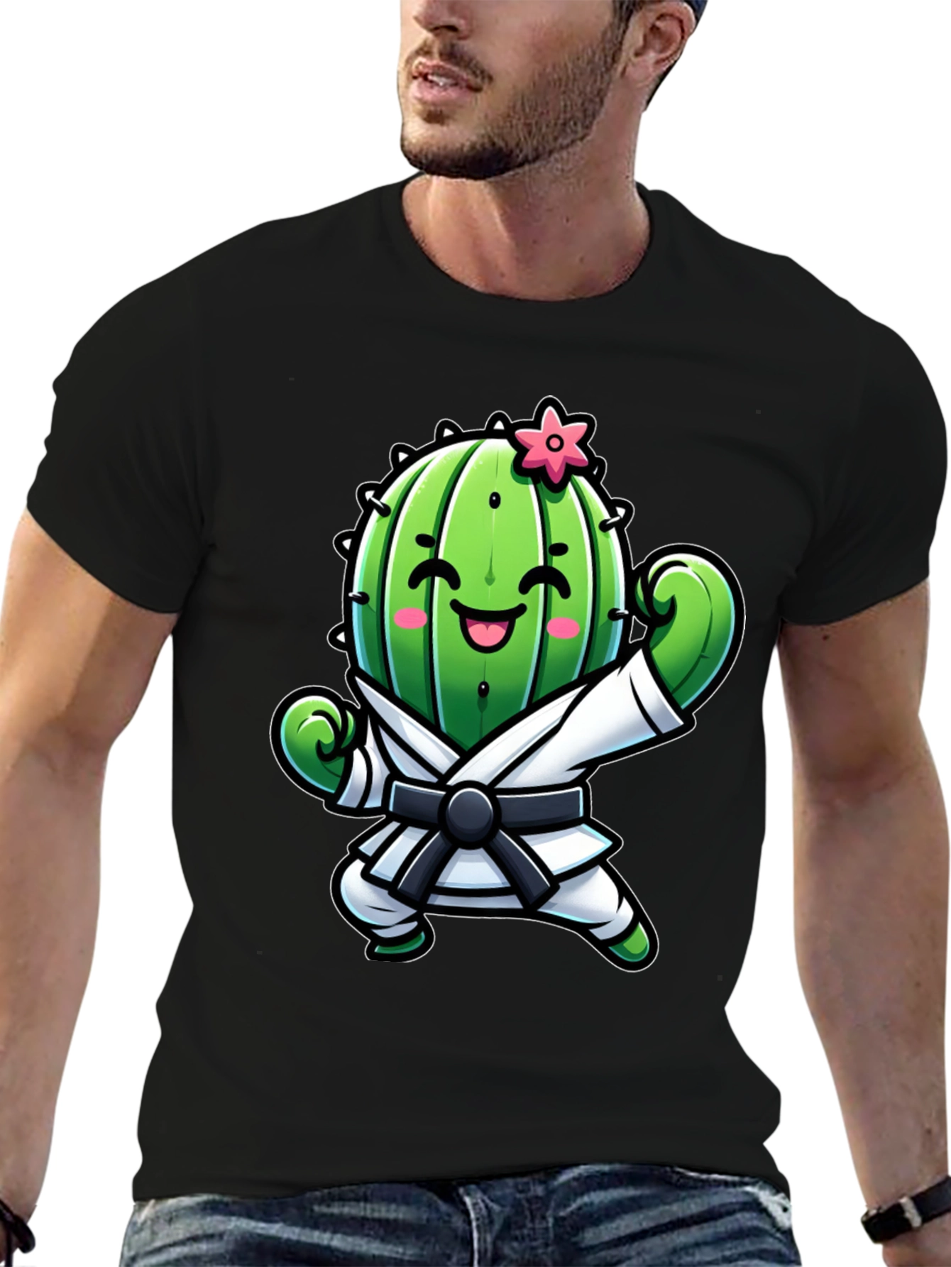 Karate Cactus T-Shirt - Funny Martial Arts Tee