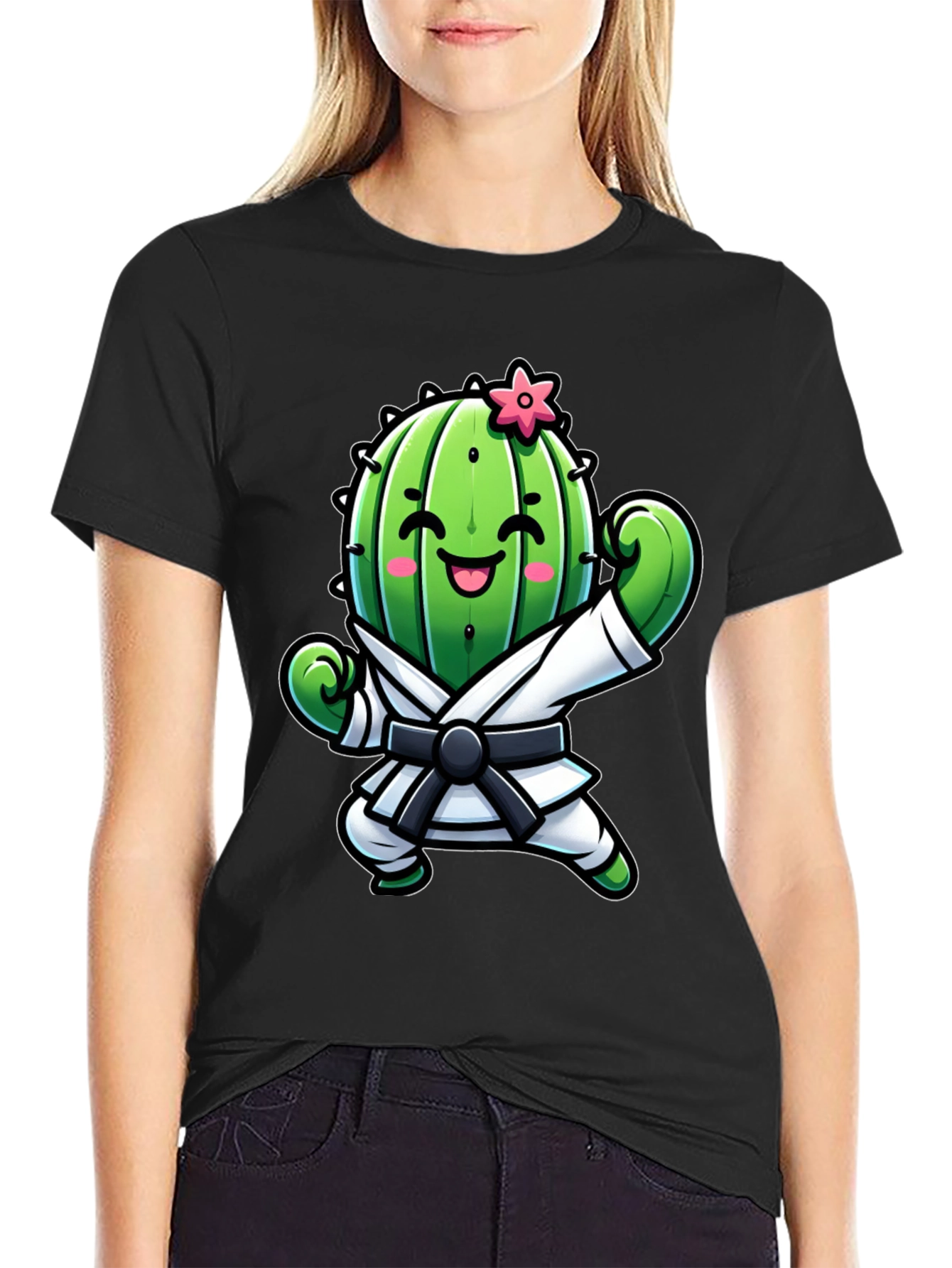 Karate Cactus T-Shirt - Funny Martial Arts Tee