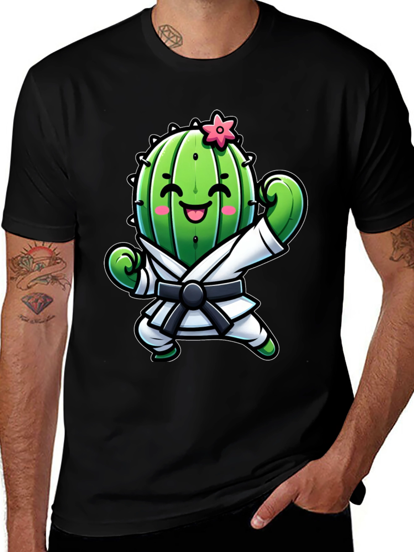 Karate Cactus T-Shirt - Funny Martial Arts Tee