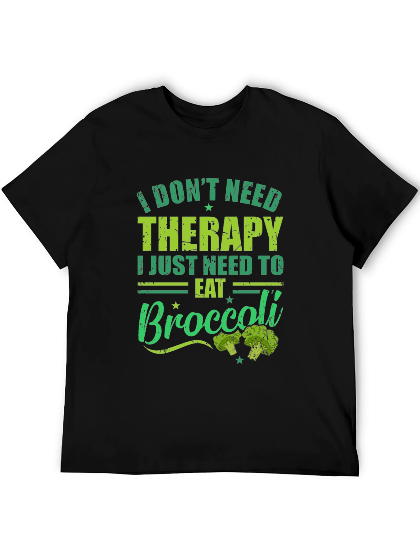 Eat Broccoli T-Shirt - Therapy Alternative