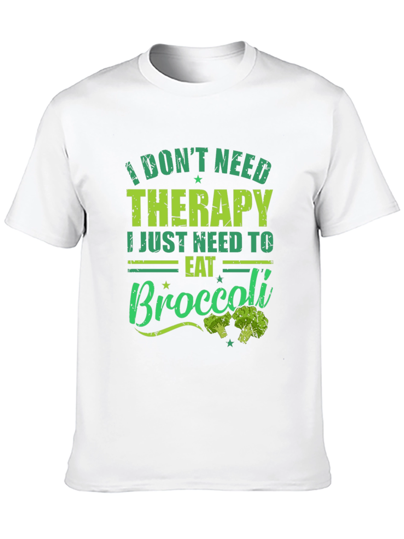 Eat Broccoli T-Shirt - Therapy Alternative