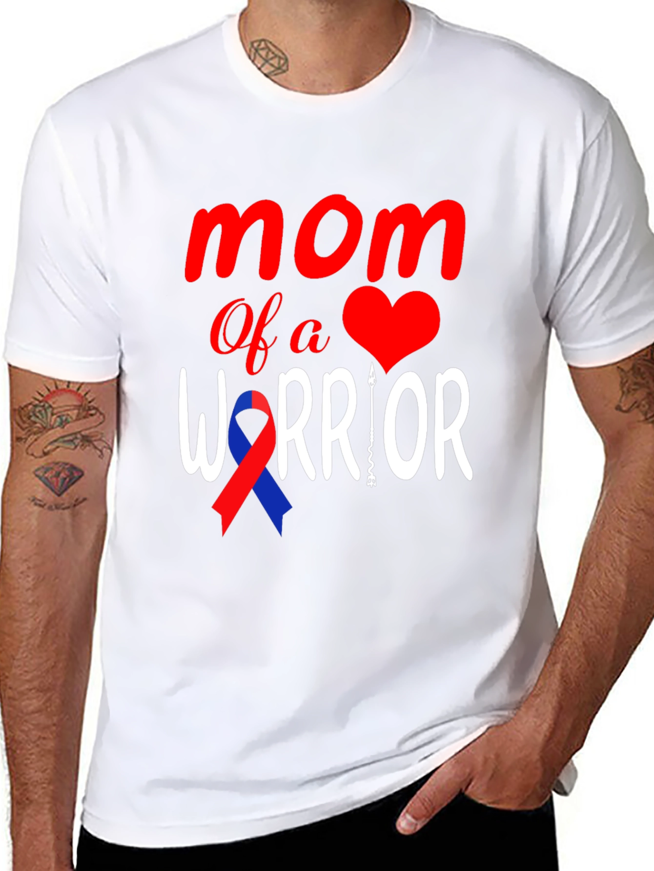 Mom Of A Warrior T-Shirt
