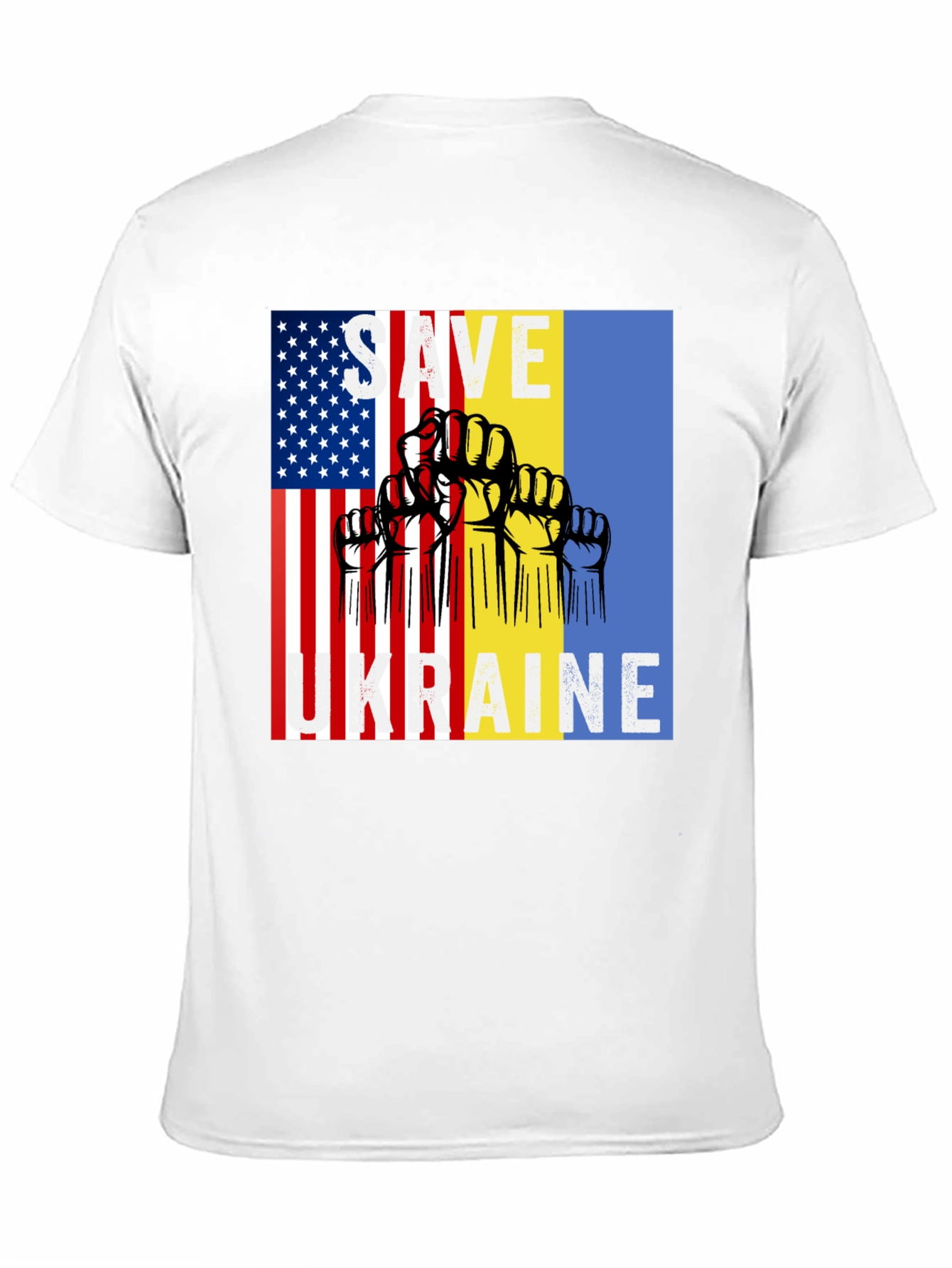 Save Ukraine Graphic Tee - Patriotic Support Shirt