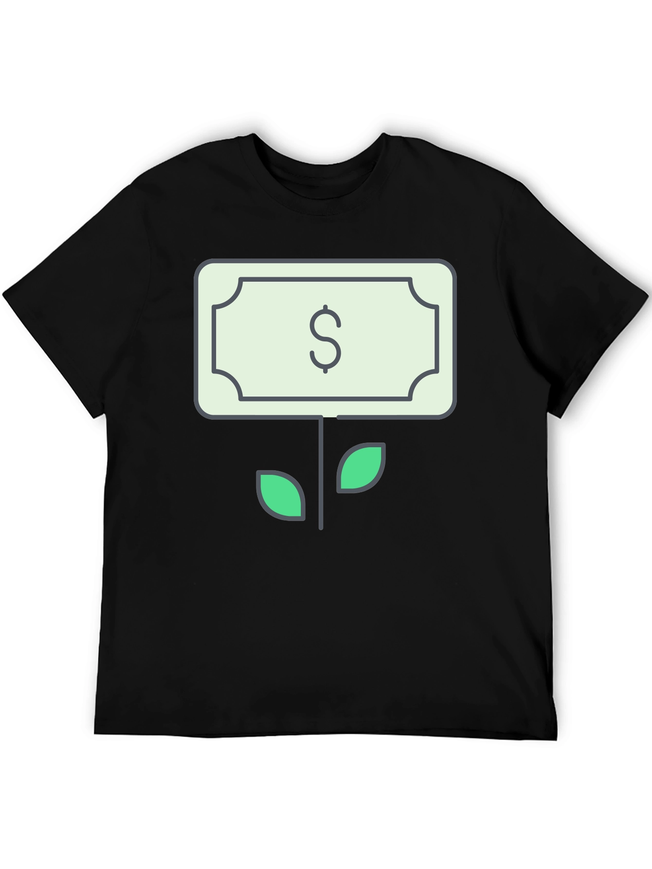 Money Plant T-Shirt - Grow Your Wealth!