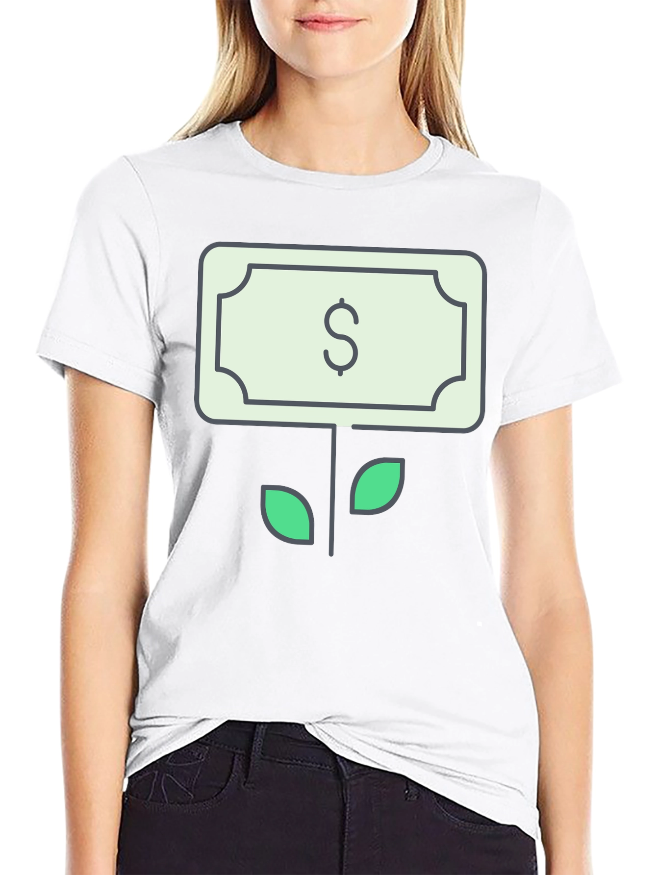 Money Plant T-Shirt - Grow Your Wealth!