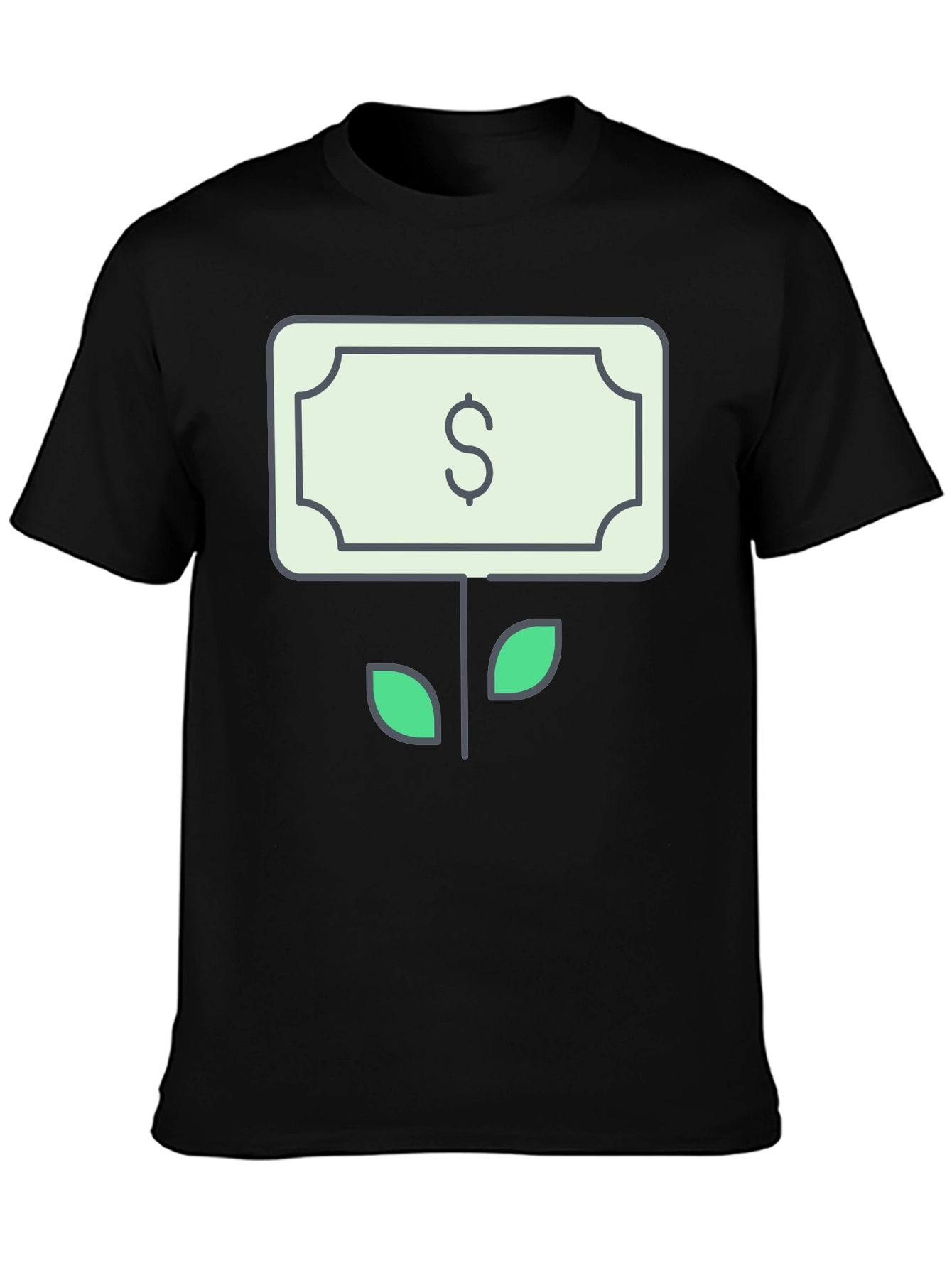 Money Plant T-Shirt - Grow Your Wealth!