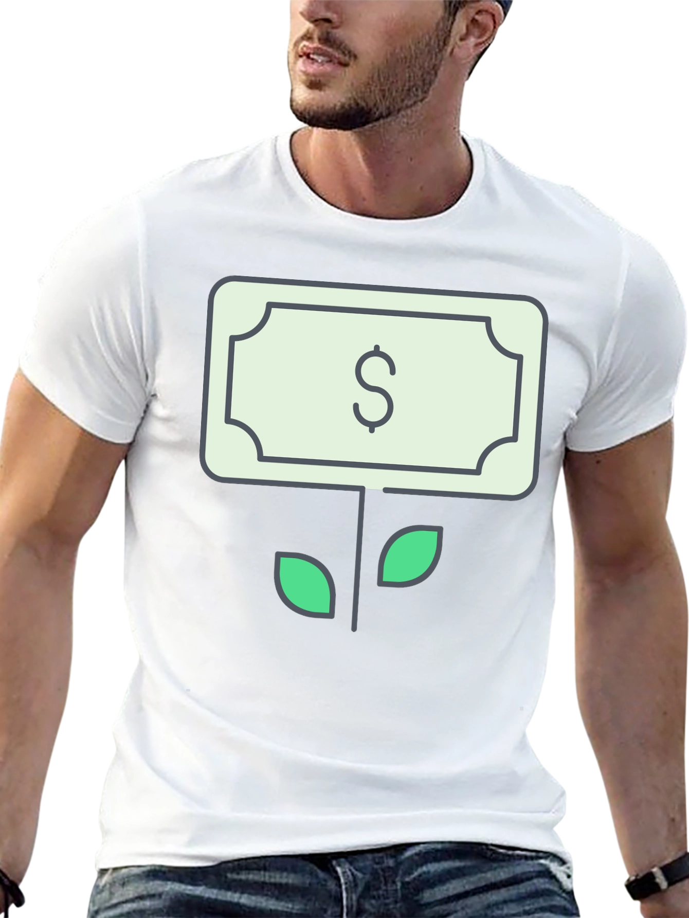 Money Plant T-Shirt - Grow Your Wealth!