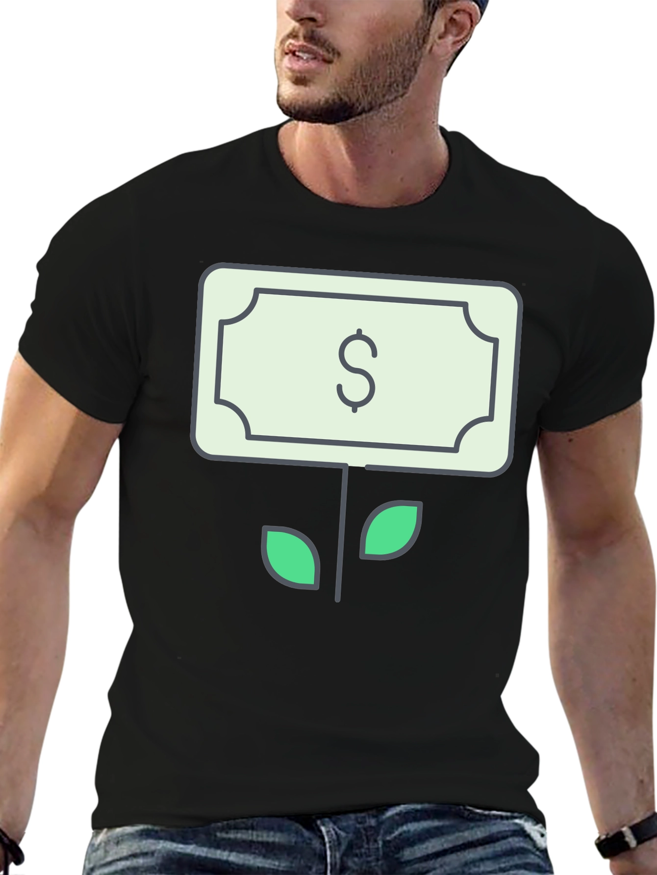 Money Plant T-Shirt - Grow Your Wealth!