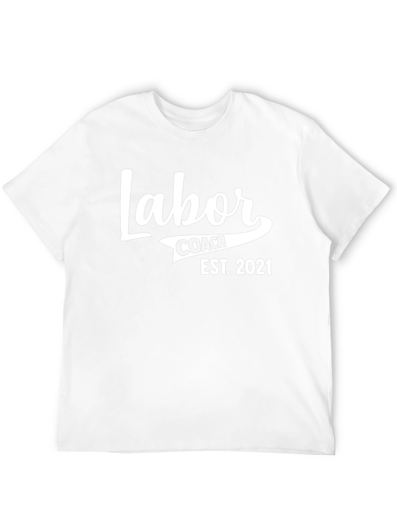 Labor Coach Est. 2021 Black T-Shirt
