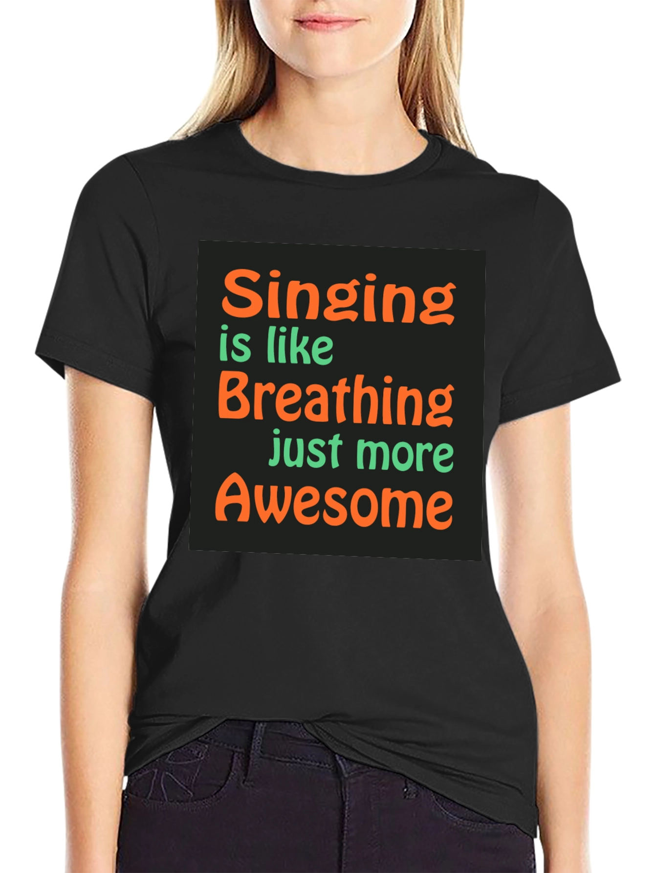 Singing is Like Breathing T-Shirt