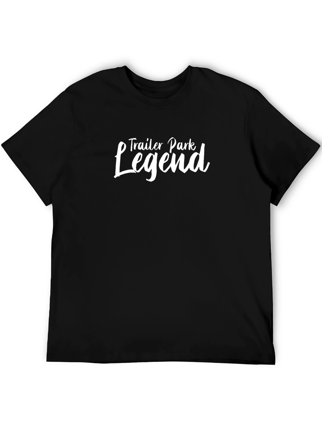 Trailer Park Legend Black Graphic Tee