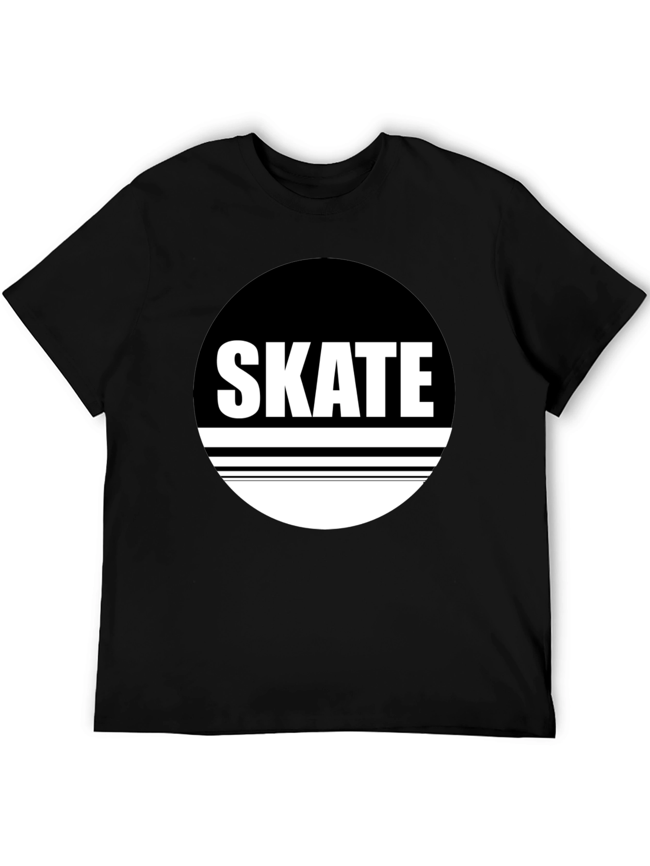 Skate Graphic Black T-Shirt