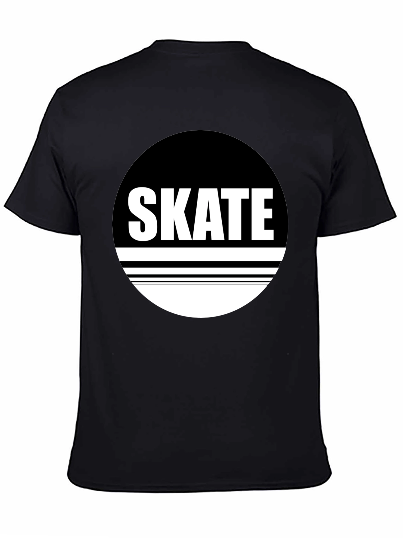 Skate Graphic Black T-Shirt