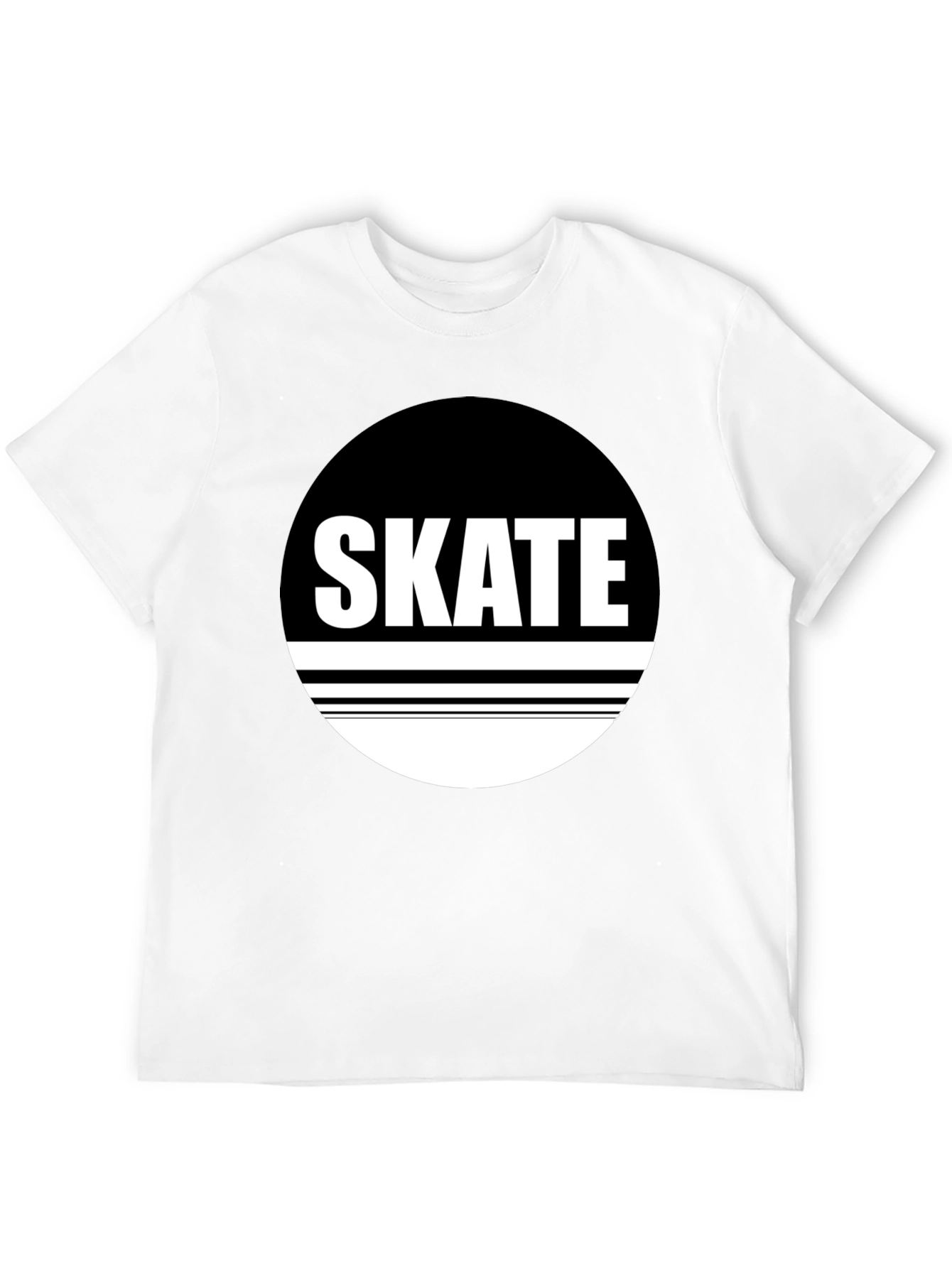 Skate Graphic Black T-Shirt