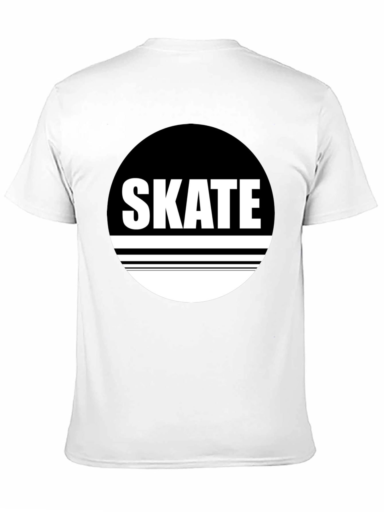 Skate Graphic Black T-Shirt