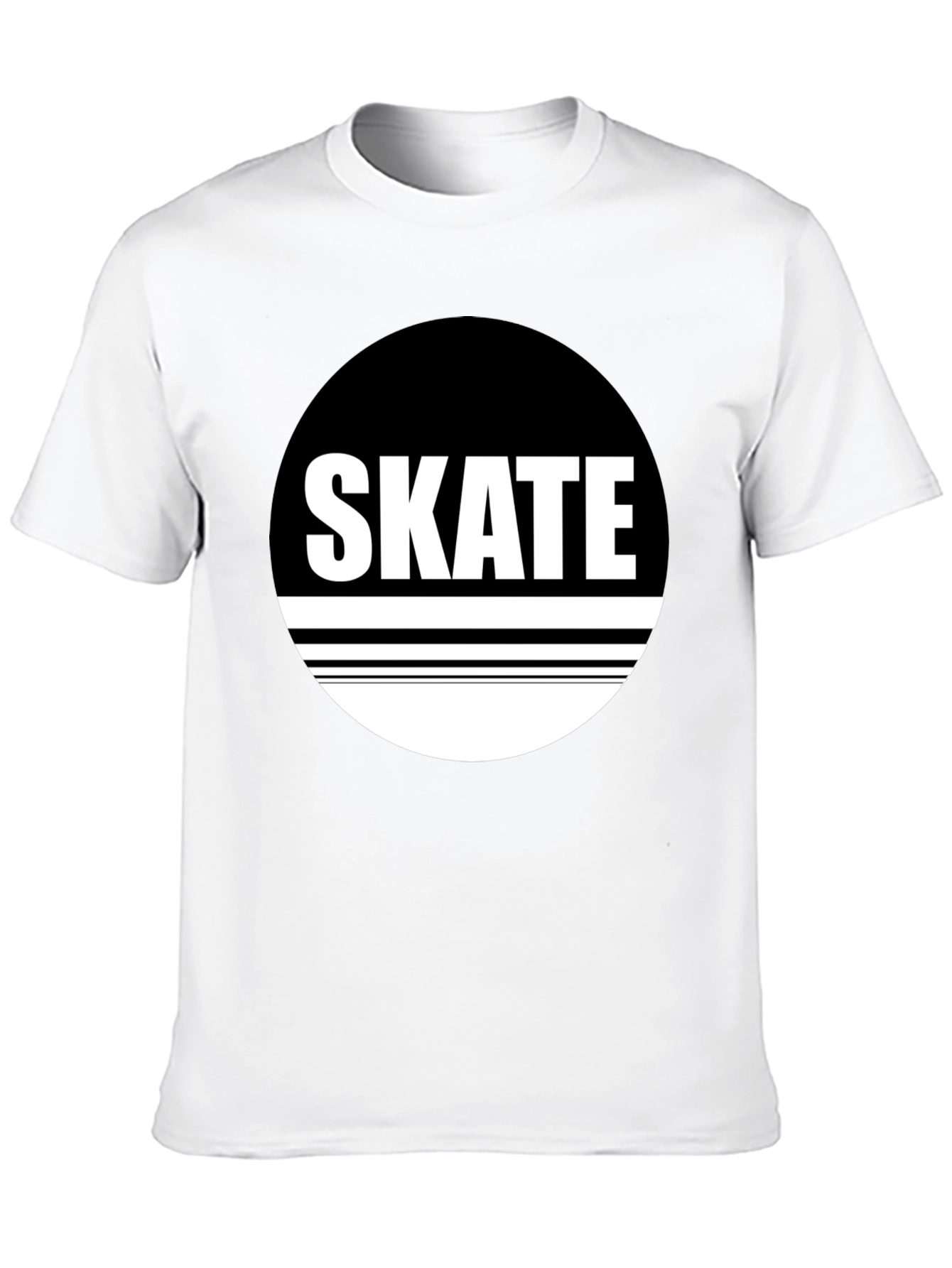 Skate Graphic Black T-Shirt
