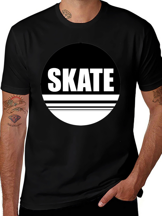 Skate Graphic Black T-Shirt