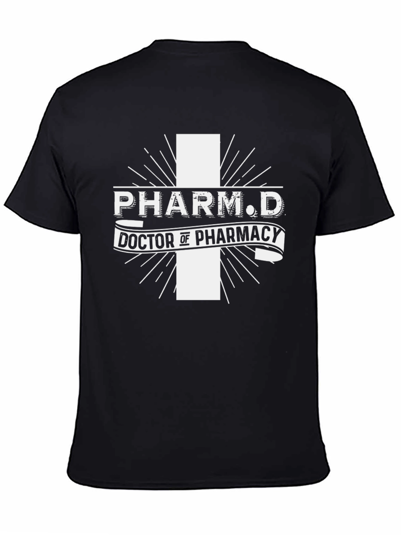 PharmD Doctor of Pharmacy Black T-Shirt